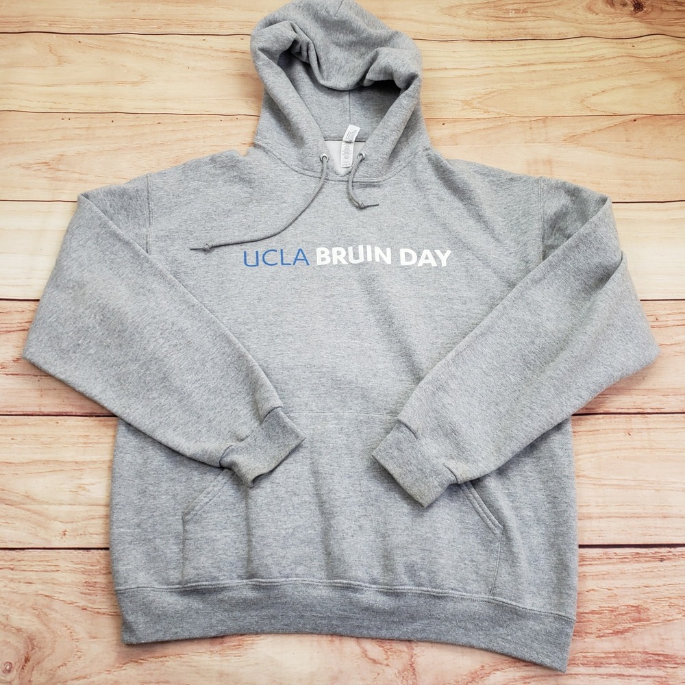UCLA Bruins‎ Sweatshirt Mens Large Gray Hoodie Pullover College Football NCAA